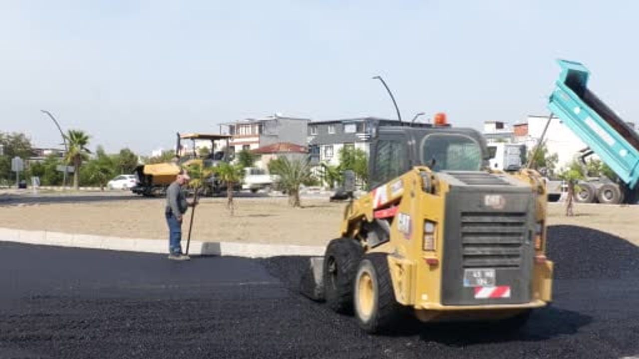 Cider yolu ve Menemen Caddesi yeni asfaltla trafiğe nefes aldıracak