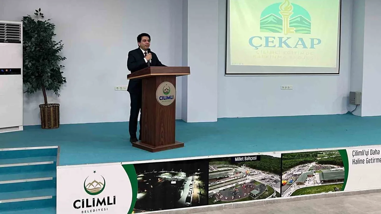 Çilimli'de ÇEKAP projesi tanıtıldı