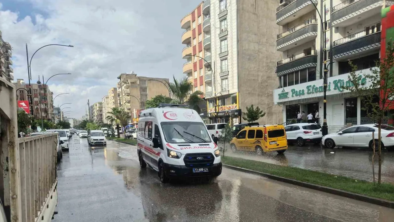 Cizre'de kamyonet savruldu: aynı aileden 6 kişi yaralandı