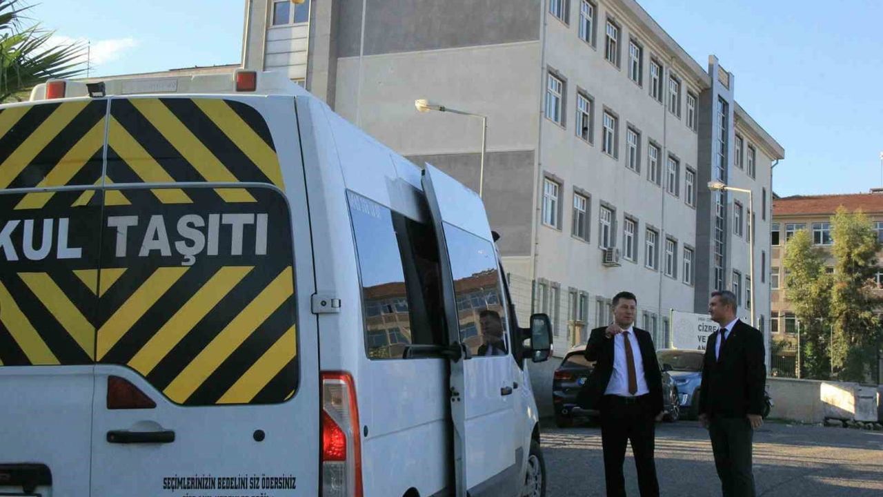 Cizre’de taşımalı eğitimde servis güvenliğine öncelik verildi