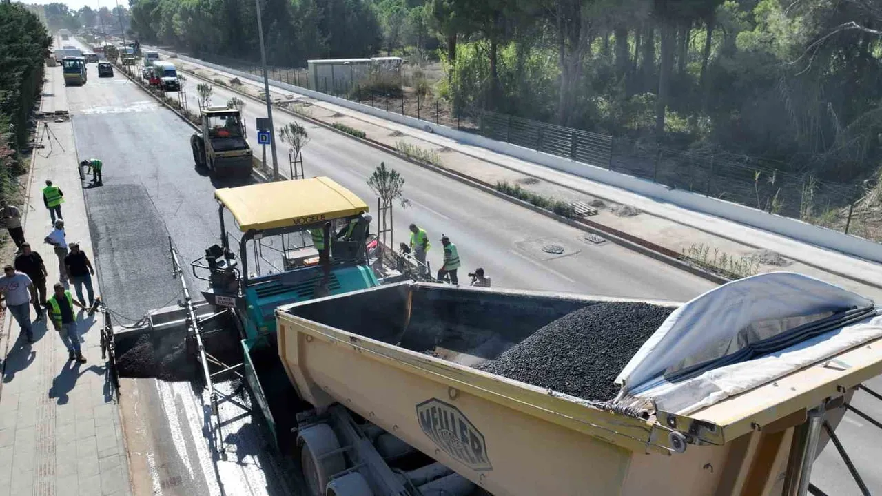cop31 öncesi kundu'da 4 kilometrelik yol dönüşümü hızlandı