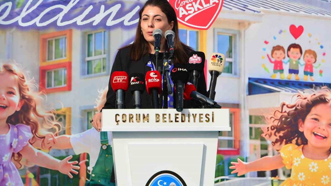 Çorum'da 15 Temmuz Neşeli Çocuk Gündüz Bakım Evi faaliyete geçti