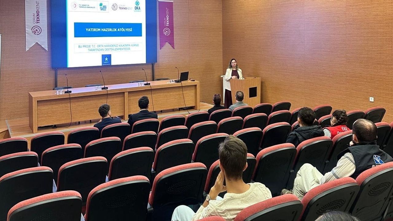 Çorum Teknokent'te girişimler yatırımcı odaklı yetkinlik kazanıyor