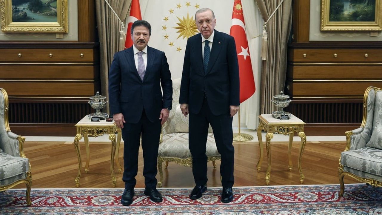 Cumhurbaşkanlığı'nda esnaf gündemi: Erdoğan ile TESK başkanı bir araya geldi