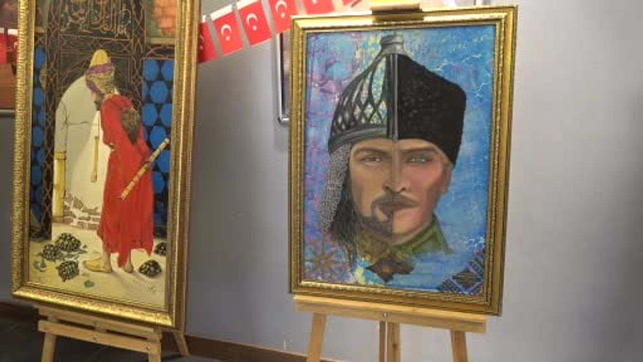 Cumhuriyet coşkusu tuvale yansıdı: Yozgat'ta karma sergi kültürle buluştu