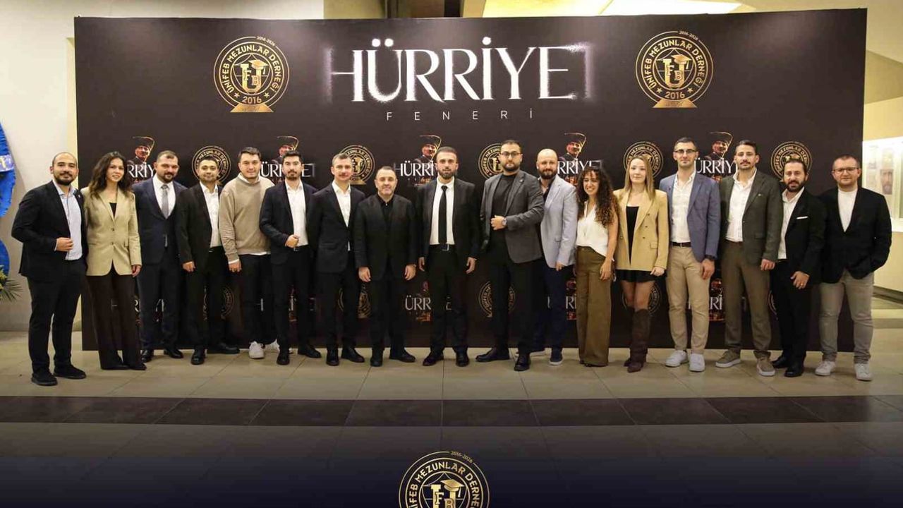 Cumhuriyet coşkusu ÜNİFEB gecesinde Fenerbahçe camiasını bir araya getirdi