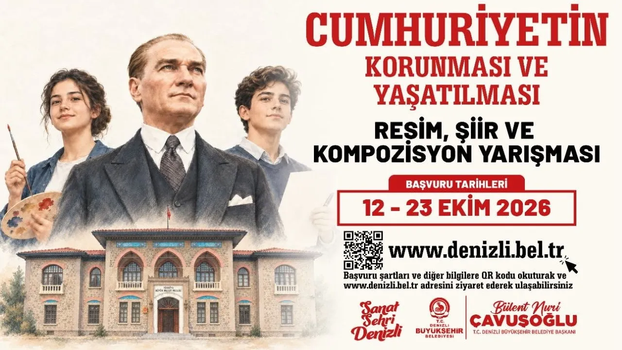 Cumhuriyet'in 103. yılına özel gençlerin sesini sanatla duyuracak yarışma