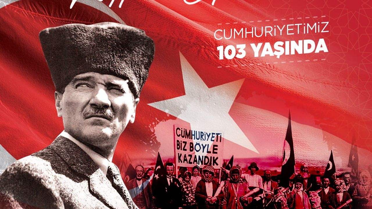 Cumhuriyet'in 103. yılında Kayseri'den birlik ve gelecek çağrısı