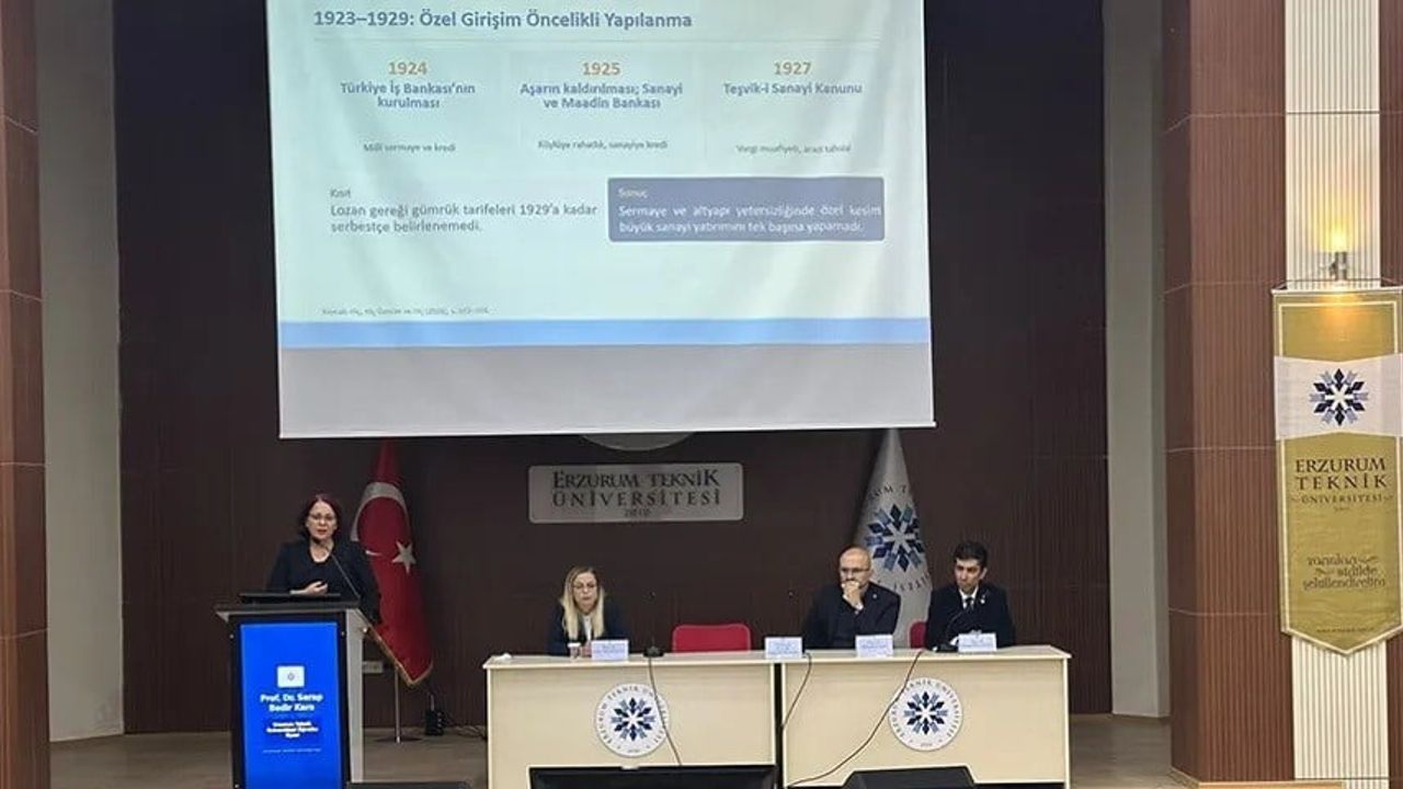 Cumhuriyet mirası yerel sanayide hayat buldu: Erzurum’da kalkınma konuşuldu