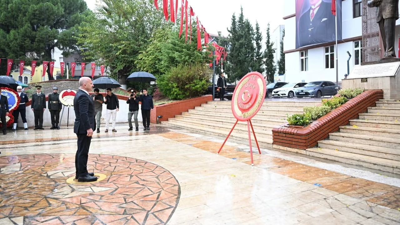 Cumhuriyetin 103. yılı Aydın'da törenlerle anıldı