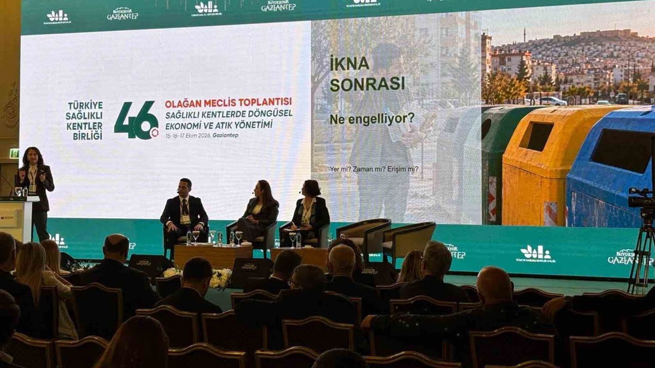 Darende, sürdürülebilirlik gündemiyle sağlıklı kentler toplantısında
