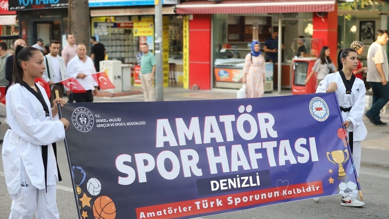 Denizli amatör spor haftası etkinliklerle 5-11 ekim tarihlerinde gerçekleşecek