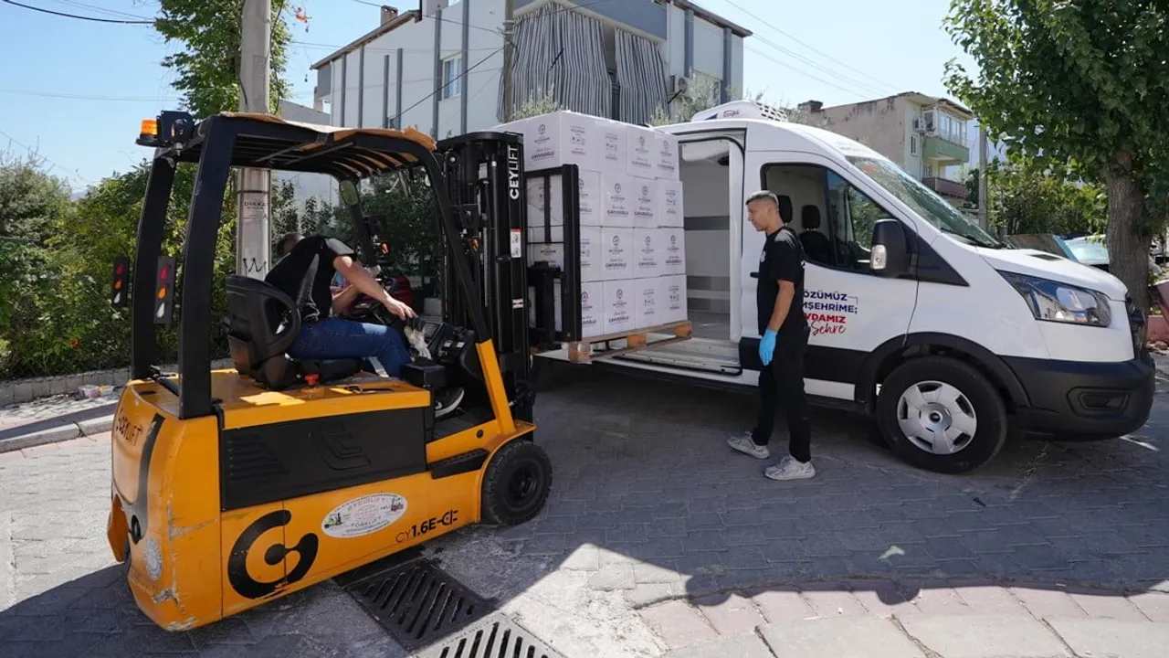 Denizli'de beslenme desteği projesi 1,5 yılda hedefini aştı