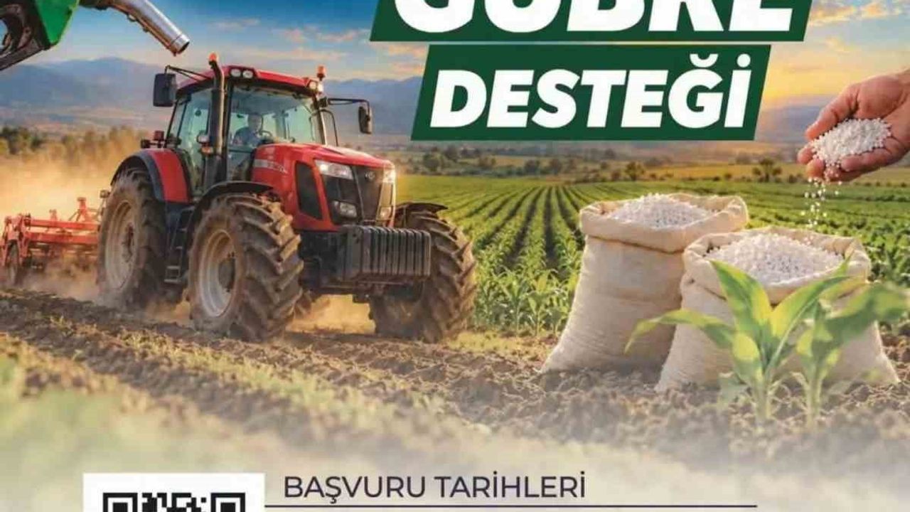 Denizli'de çiftçinin yükünü azaltmaya yönelik mazot ve gübre desteği başvuruları açıklandı