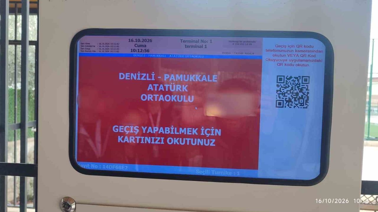 Denizli'de eğitimde huzur için kapsamlı güvenlik hattı kuruldu