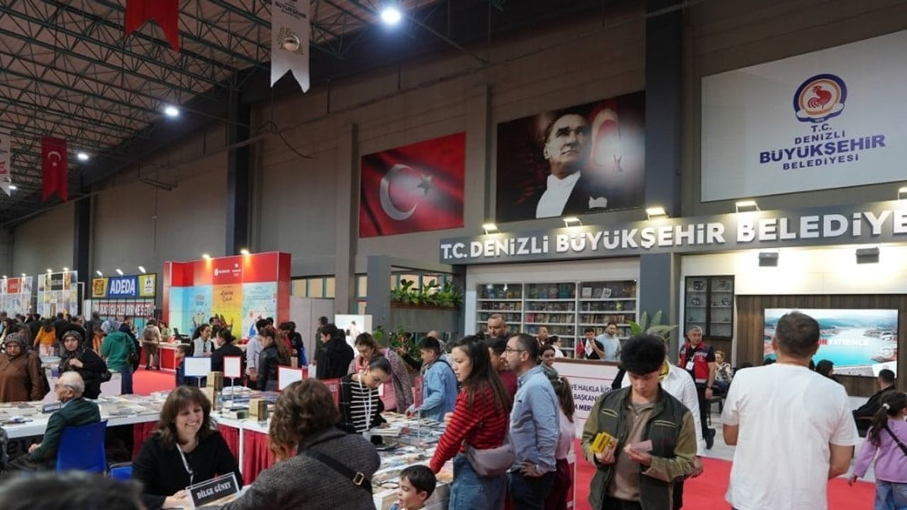 Denizli'de kültür dalgası: TÜYAP kitap fuarı 279.727 ziyaretçiyle sona erdi