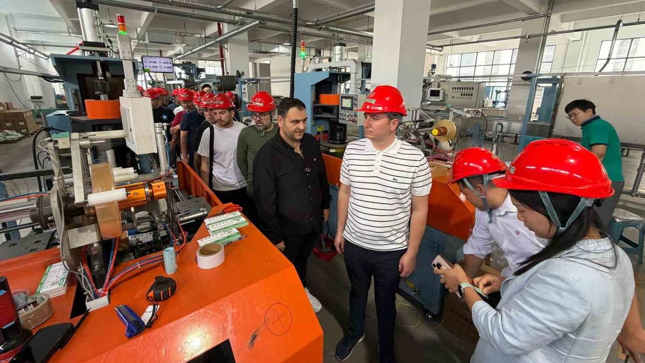 Denizli iş insanları Guangzhou'da kablo teknolojilerini yerinde gördü