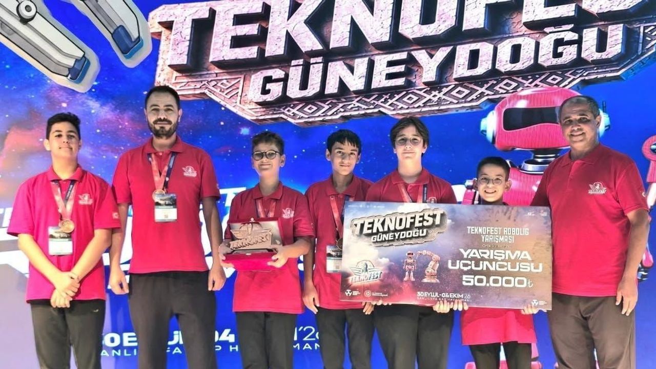Denizli'nin bilim merkezinden Teknofest'te dört Türkiye derecesi