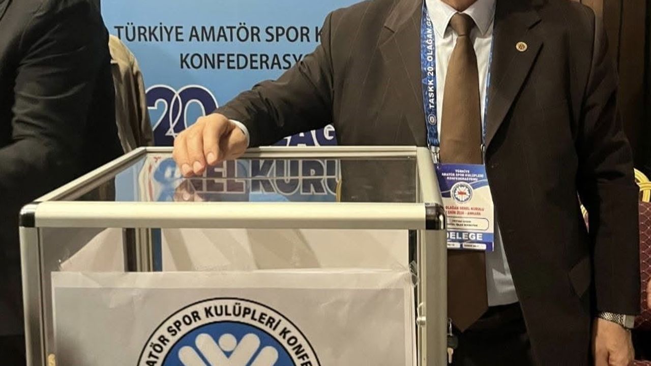 Denizli'nin temsilcisi yeniden yönetimde: Feyyaz Ceşen TASKK yönetimine seçildi