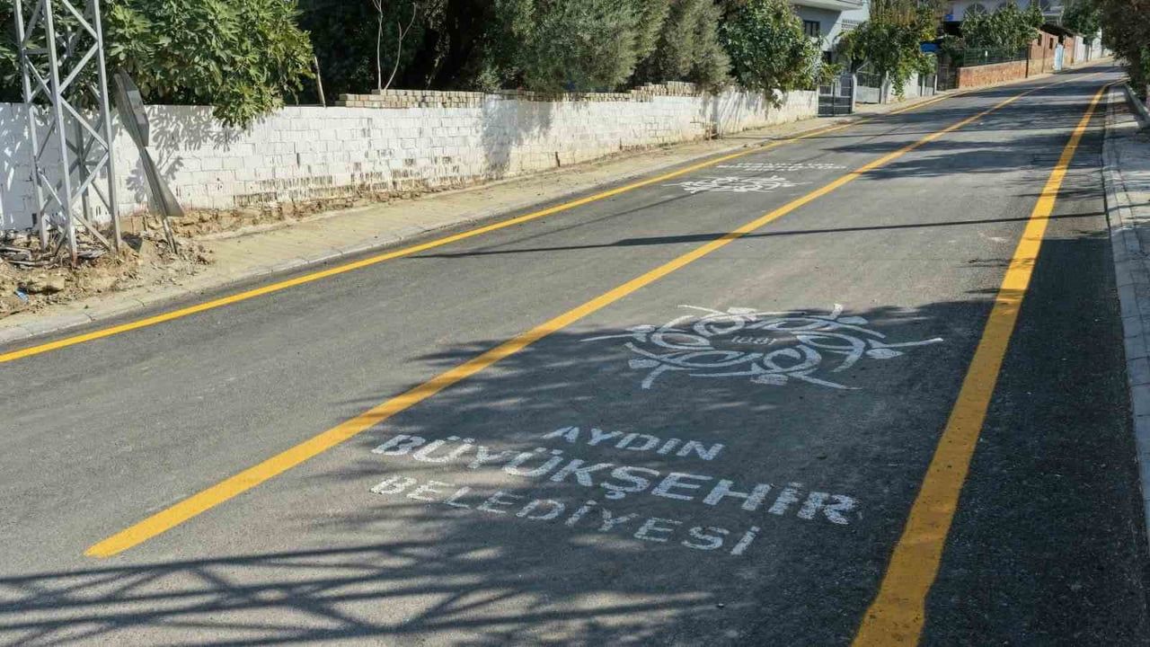Dereköy ana yolunda konfor odaklı asfalt yenileme tamamlandı