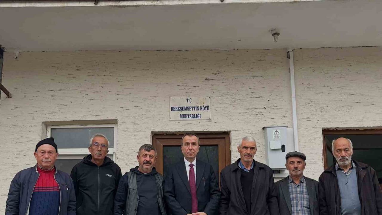 Dereşemsettin'de çiftçinin talepleri yerinde dinlendi