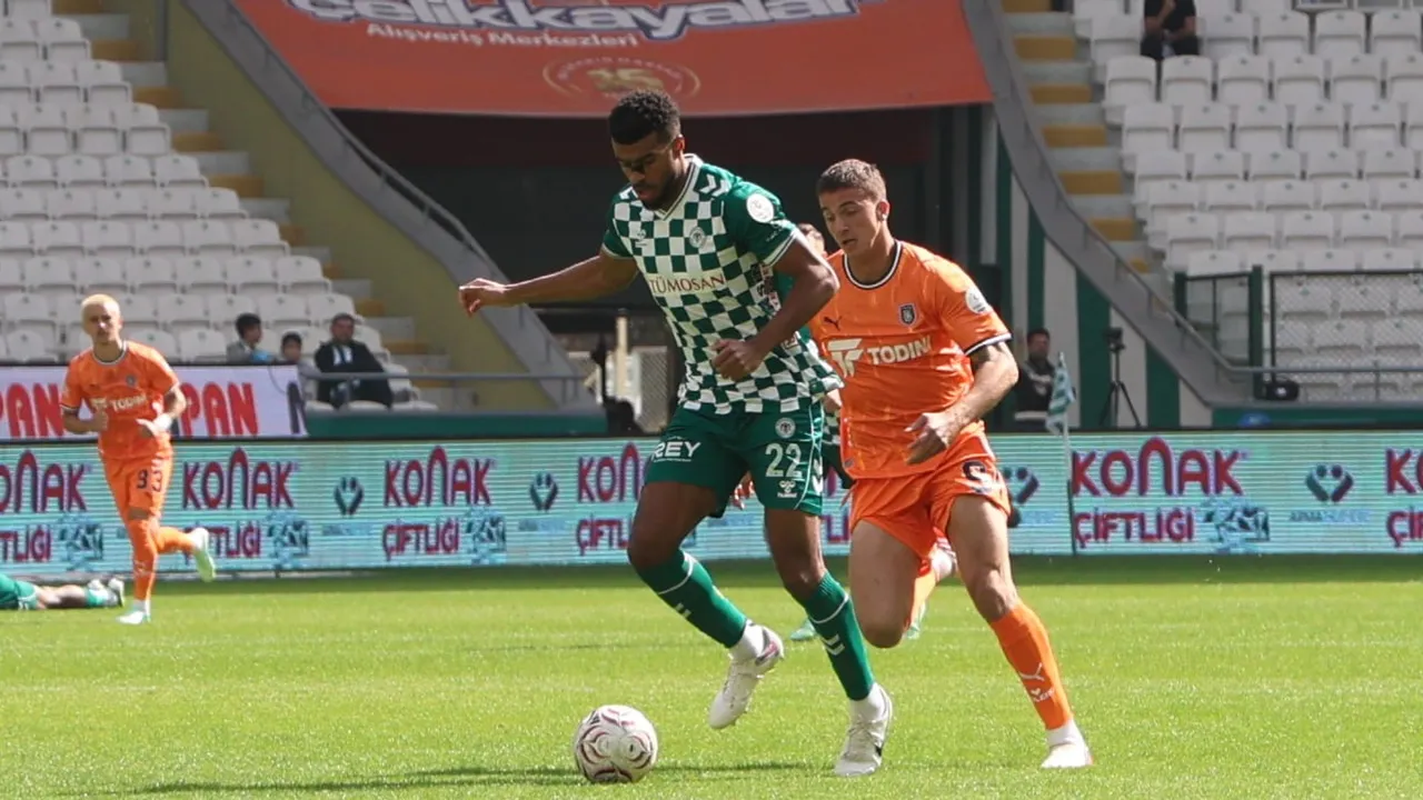 Devre golsüz: Konyaspor ile Başakşehir dengede