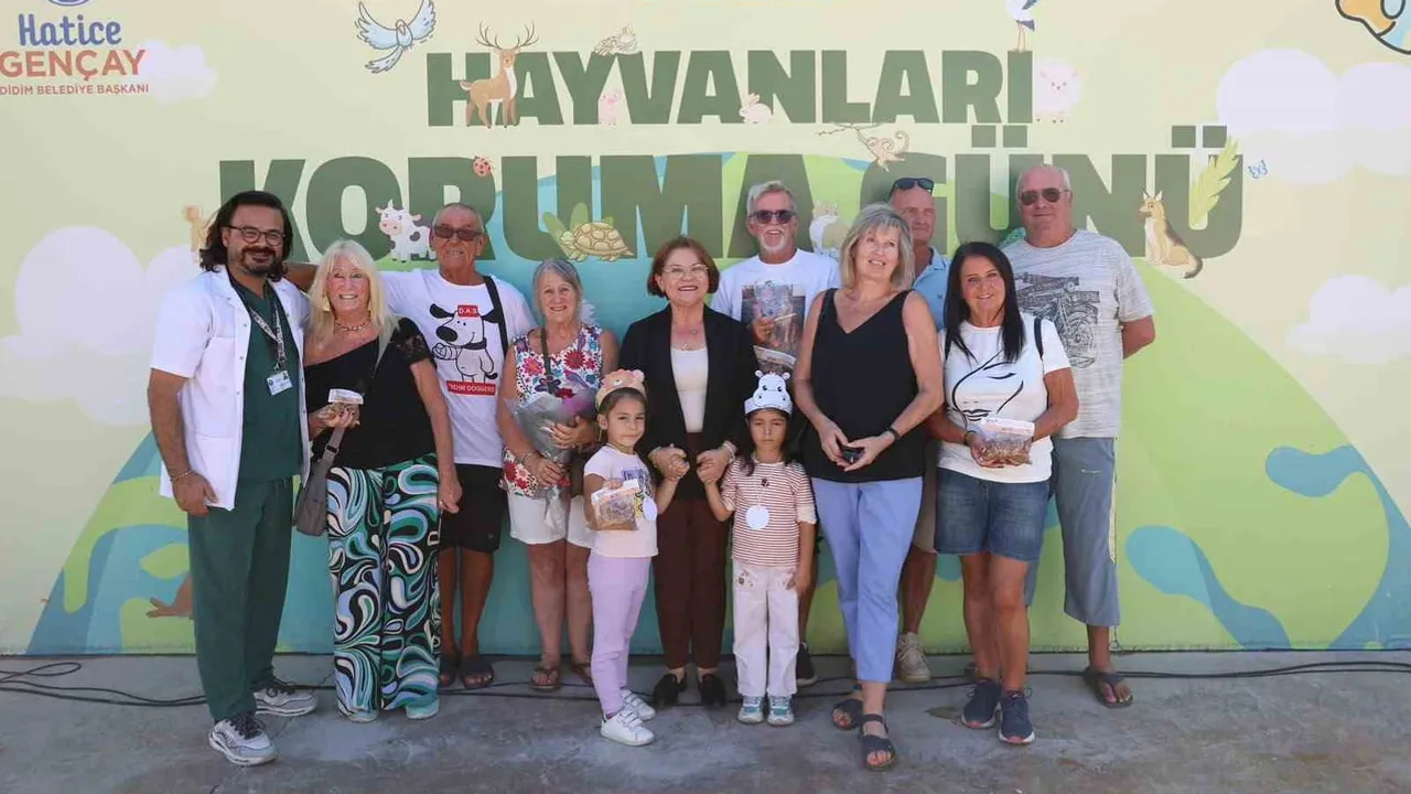 Didim'de çocuklarla büyüyen şefkat: hayvanların yaşam hakkına birlikte sahip çıkalım