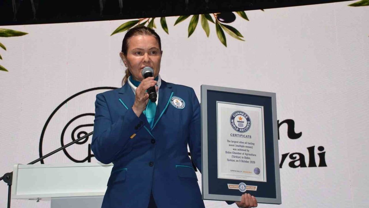 Didim'de eş zamanlı tadımla Guinness rekoru kırıldı