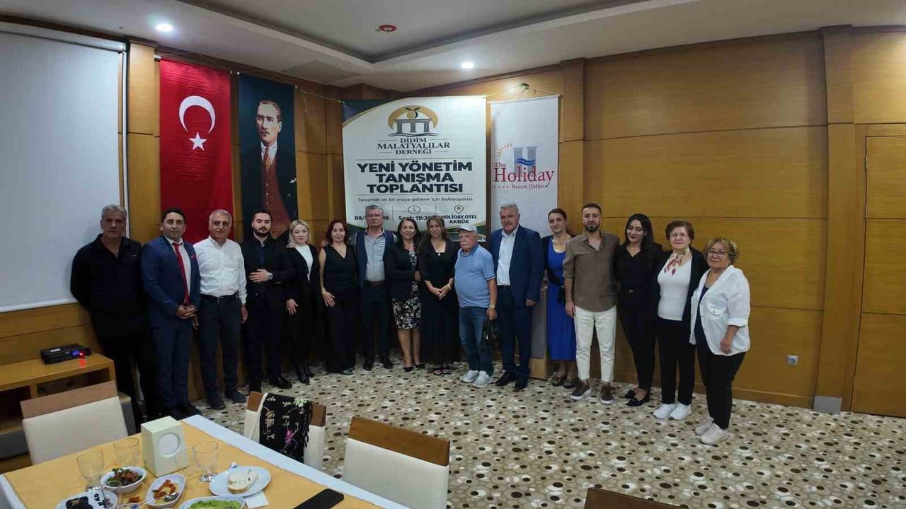 Didim'de malatyalılar dayanışma ve proje vurgusuyla bir araya geldi