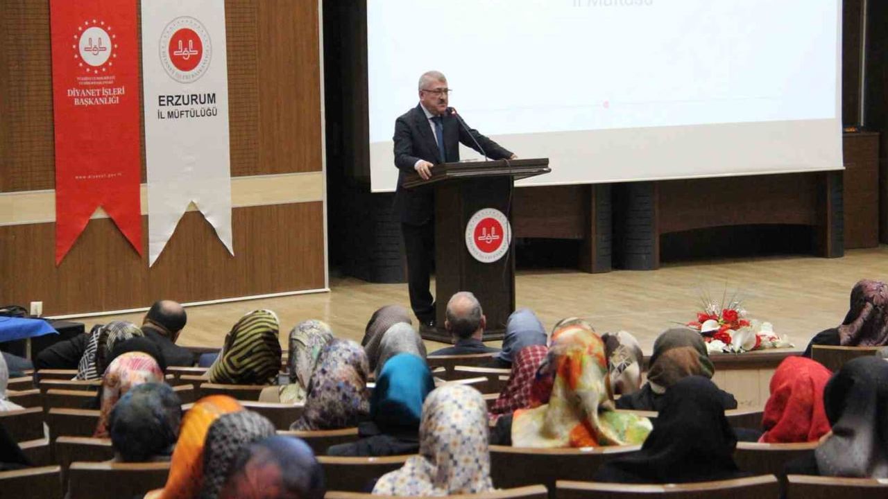Diyanet heyeti Erzurum'da sahayla buluştu