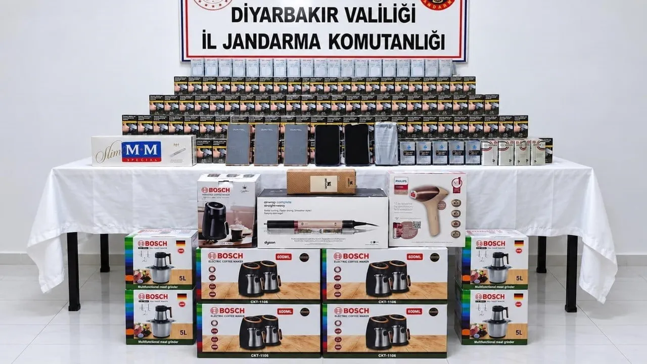 Diyarbakır'da jandarmadan kaçakçılık operasyonu: 32 şüpheli hakkında işlem