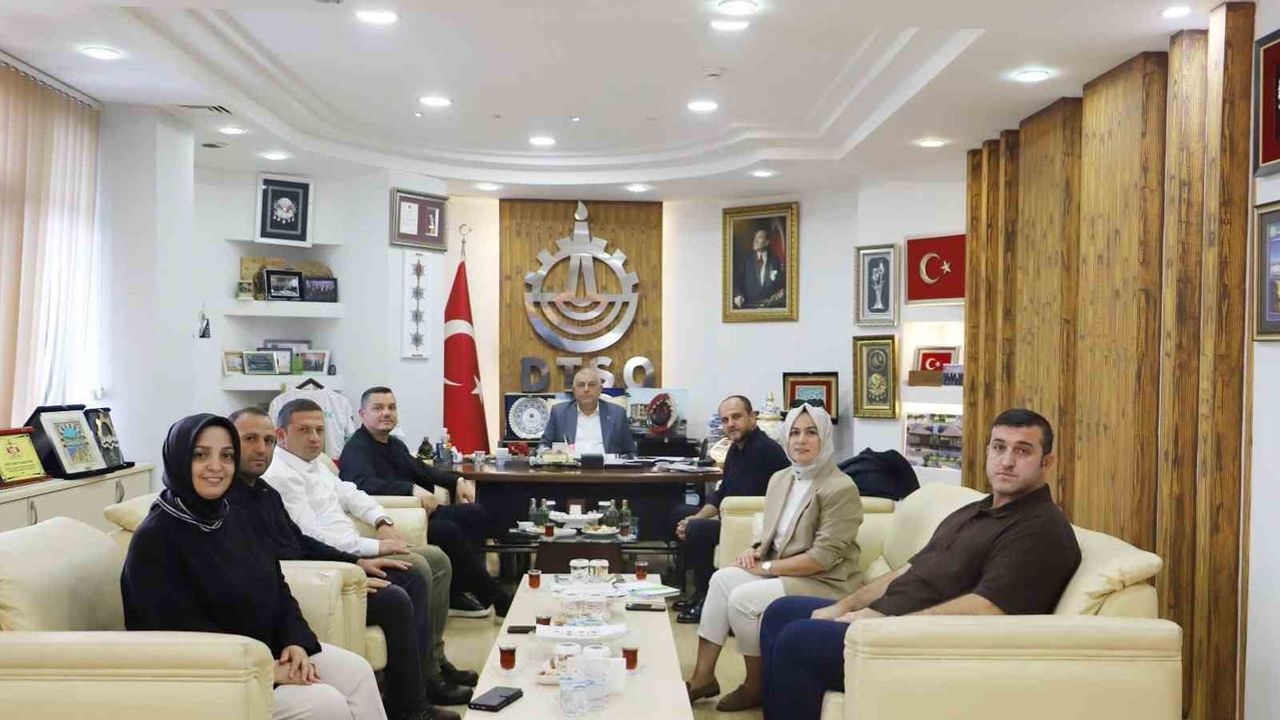 DTSO'da 18 ekim seçimlerine ilişkin hazırlıklar gözden geçirildi