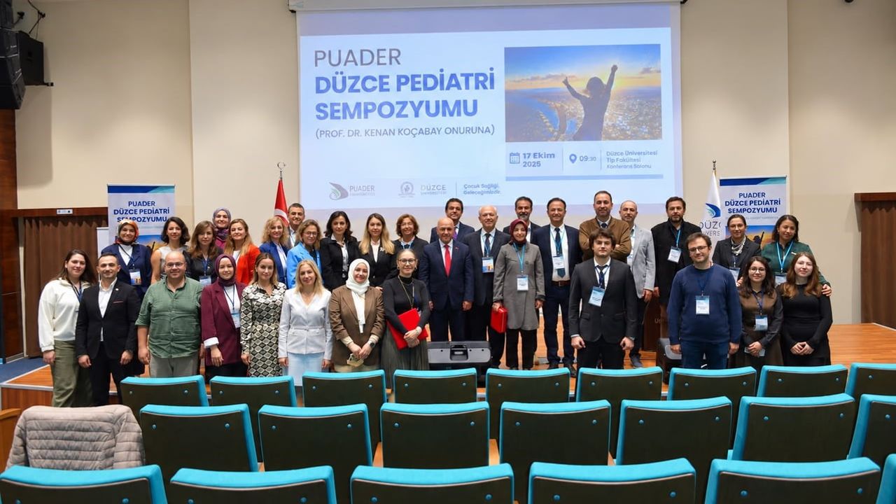 Düzce'de pediatri buluşması: uzmanlar çocuk sağlığındaki yenilikleri tartıştı