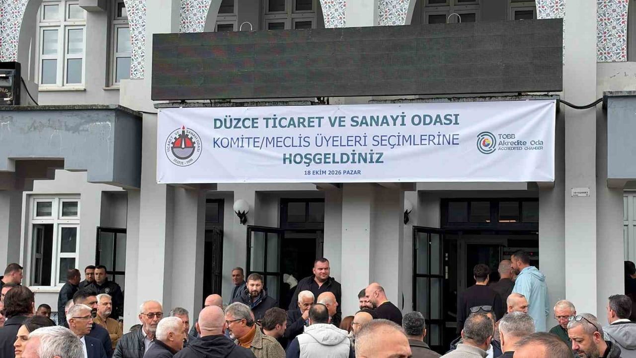 Düzce TSO'da 10 komitenin sonuçları netleşti, 3. komitenin sonucu yarın açıklanacak