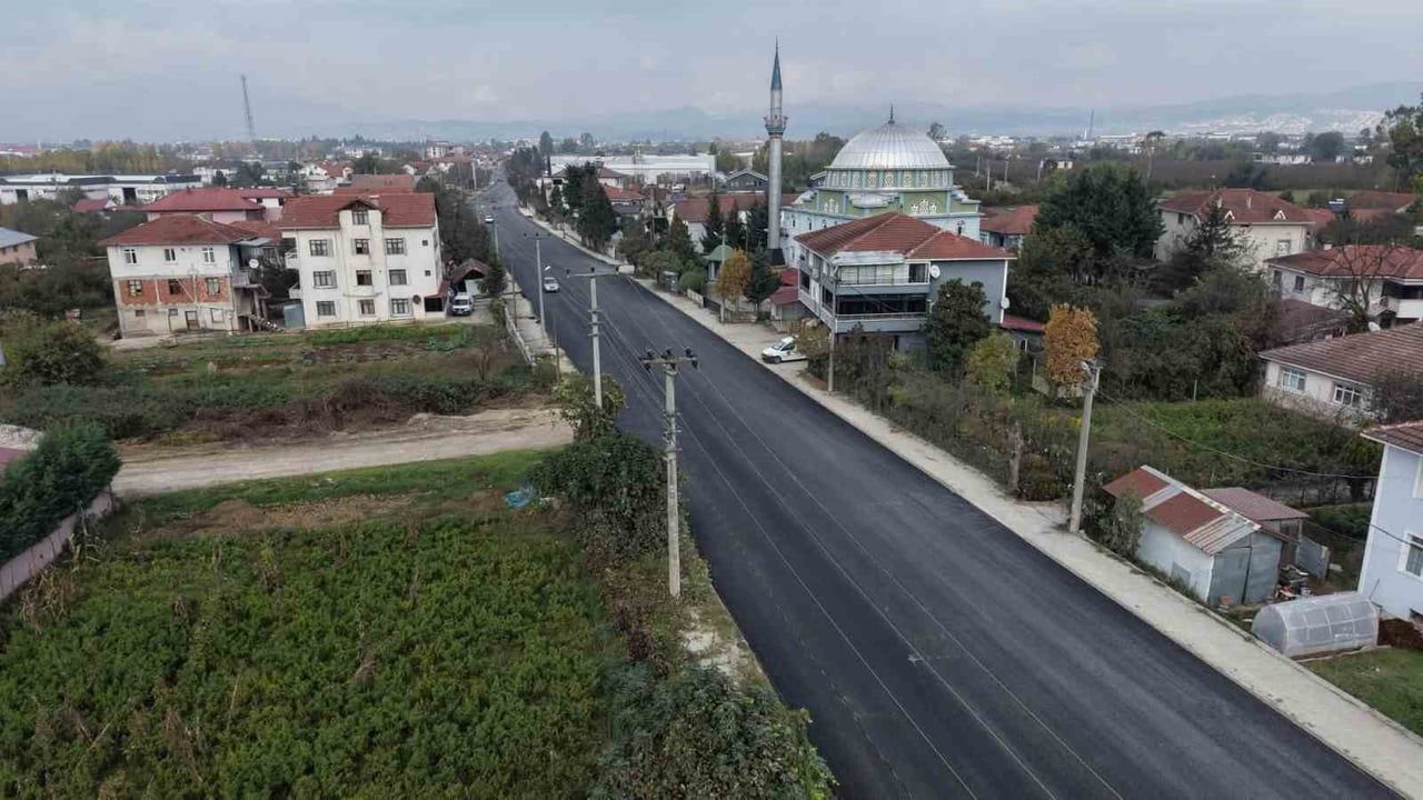 Düzce yollarında yenileme: Darıcı'dan Koçyazı'ya asfalt çalışması