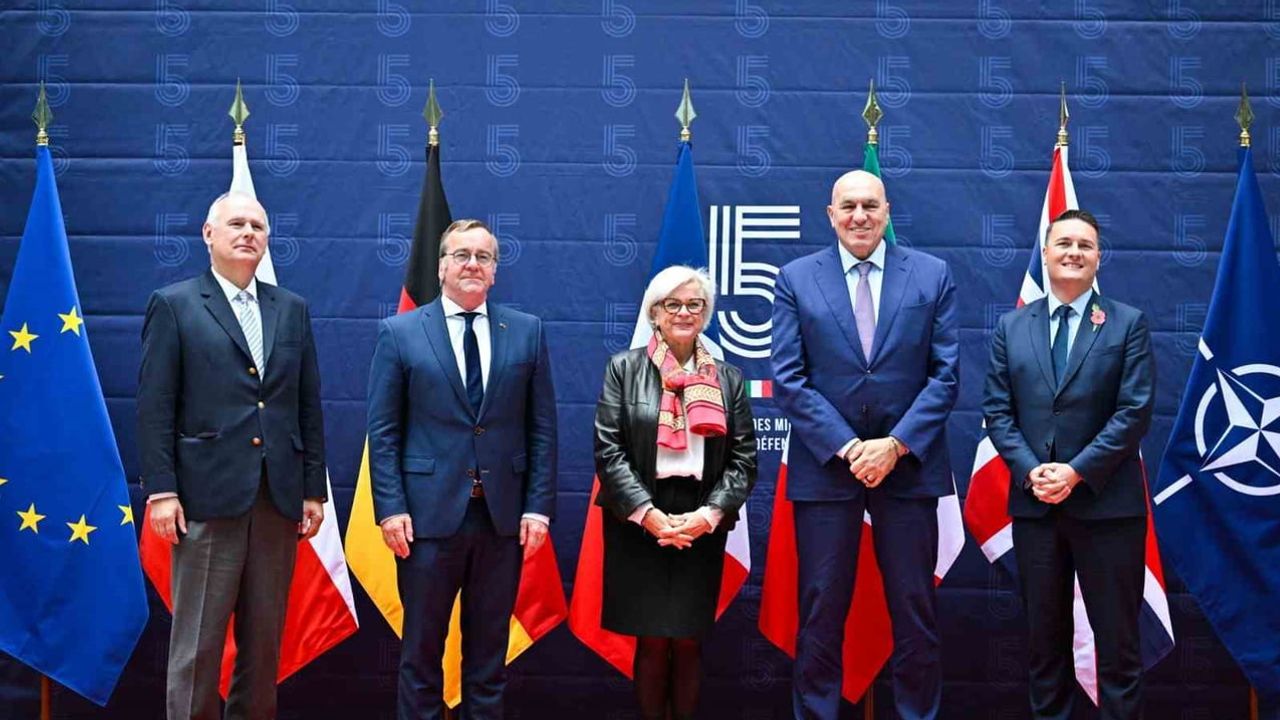 E5 savunma bakanları: Avrupa güvenliğinde daha fazla sorumluluk alınmalı