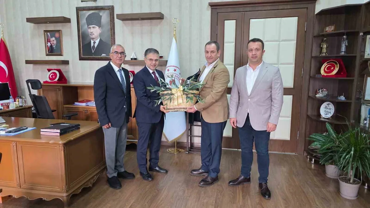Edincik Marmara Birlik kooperatifinden kaymakamlıkta üretim ve iş birliği mesajı