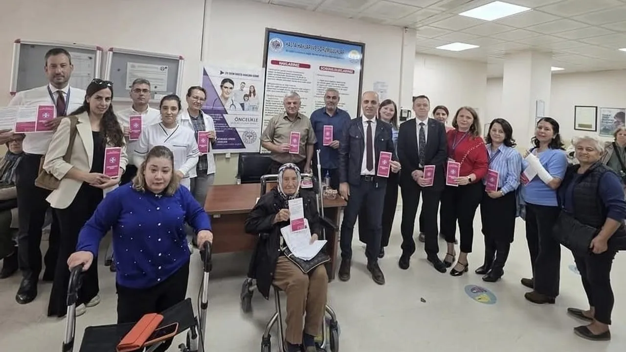 Edremit devlet hastanesi'nde hasta haklarına dikkat çeken farkındalık etkinliği