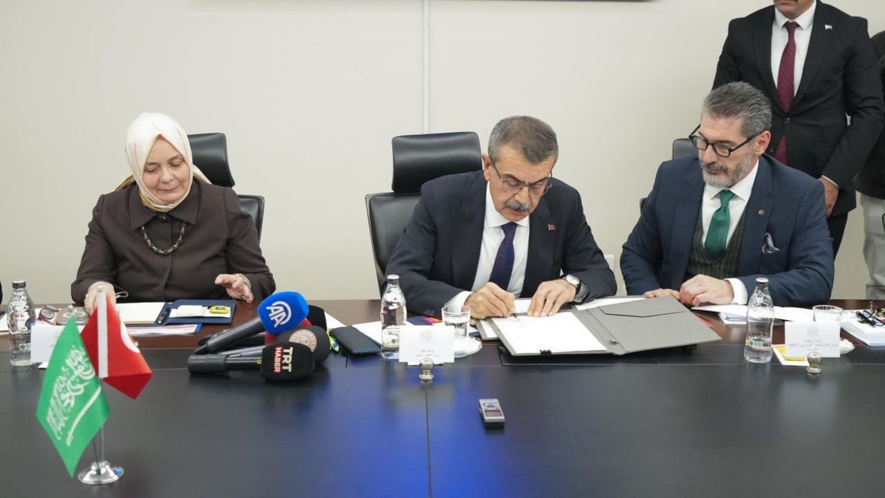 Eğitimde iş birliği derinleşiyor: Türkiye ve Suudi Arabistan mutabakat zaptı imzaladı