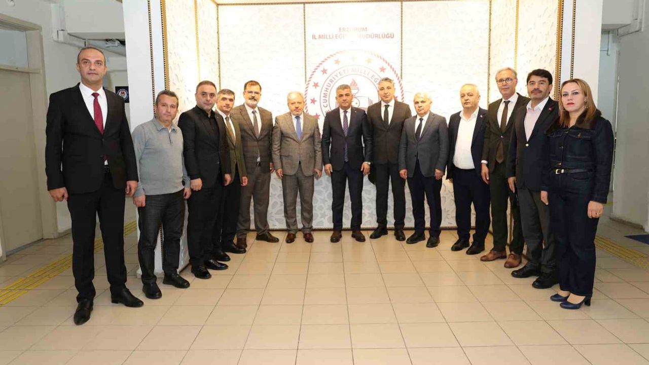 Eğitimde kültür köprüsü: İstanbul heyeti Erzurum'da projeyi değerlendirdi