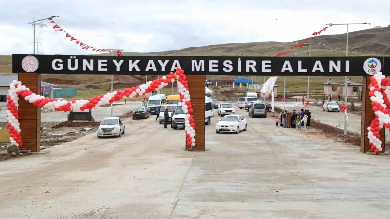 Eleşkirt'e nefes: Güneykaya mesire alanı törenle açıldı