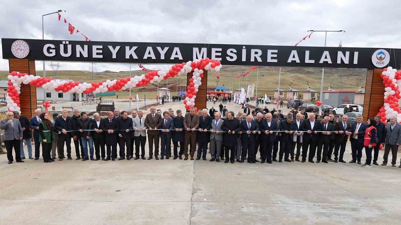 Eleşkirt'e yeni soluk: Güneykaya Mesire Alanı 40 dekarda açıldı