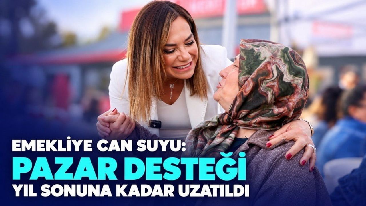 Emeklilere nefes pazar desteği yıl sonuna kadar uzatıldı
