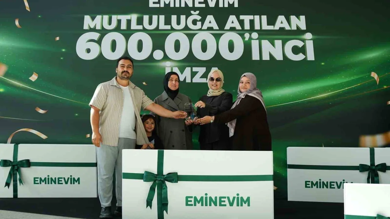 Eminevim 600 bin teslimatla tasarruf finansmanında yeni bir eşiği geride bıraktı