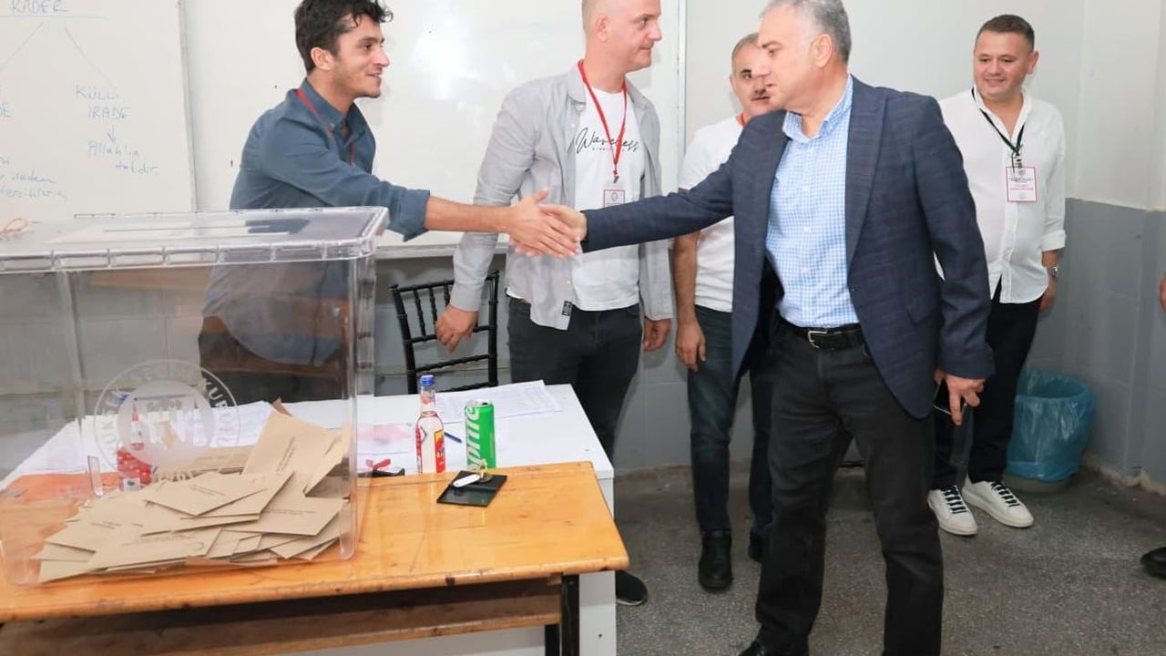 Emniyet müdürü Aktaş, MTSO seçimlerinde güvenlik uygulamalarını denetledi