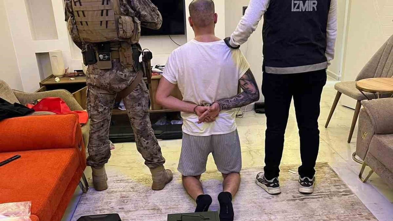 Emniyet ve MİT koordinasyonuyla difüzyonla aranan Valmir Berisha İzmir'de yakalandı