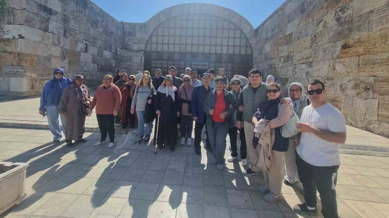Engelsiz gezginler Pamukkale ve Buldan'ı keşfetti