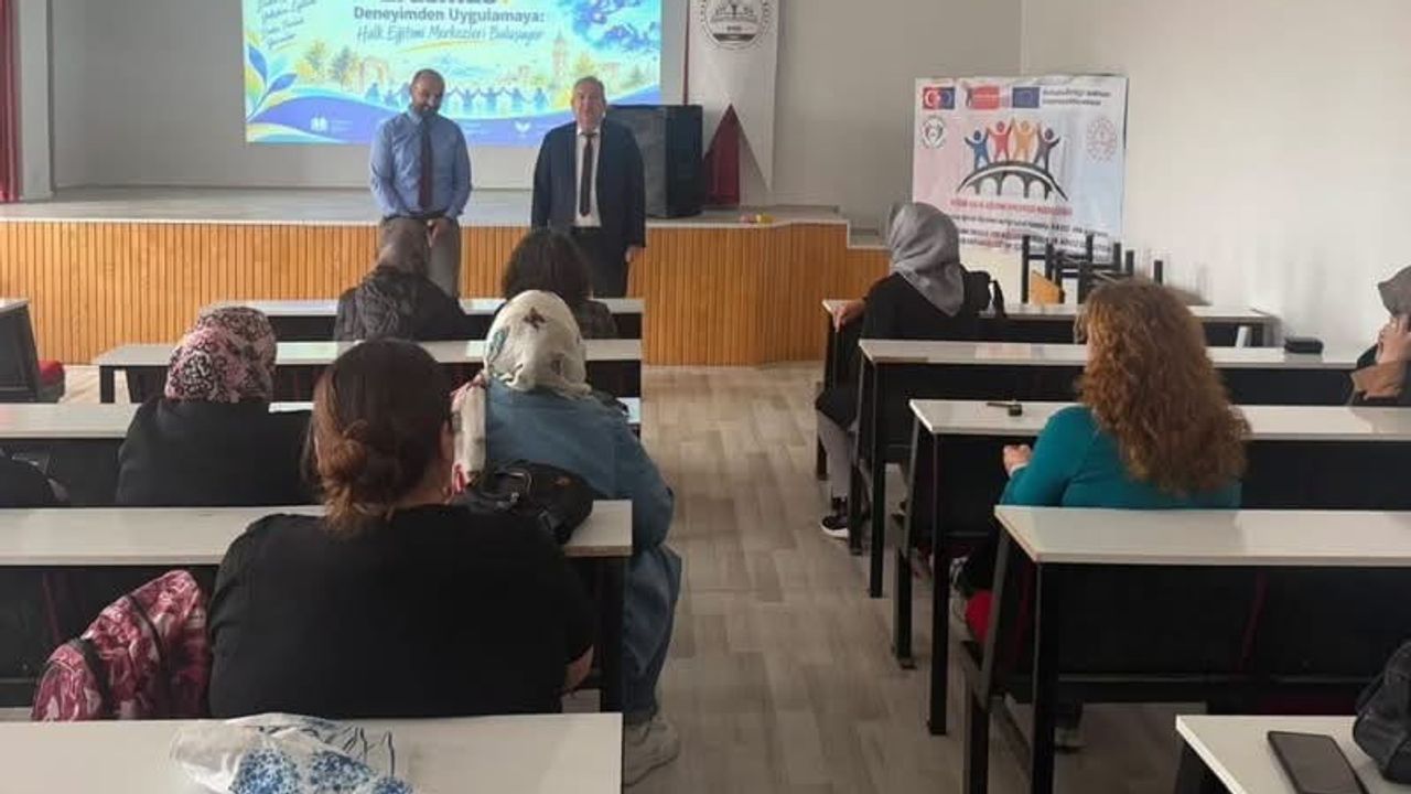 Erasmus+ deneyimleri Bor ve Altunhisar’da yetişkin eğitiminin gündemini belirledi