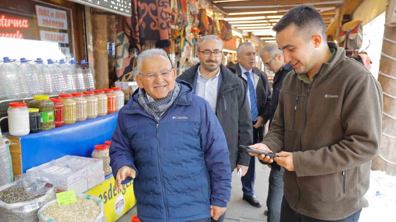 Erciyes'te Kayseri'nin kış turizmine son rötuş: başkan Büyükkılıç esnafla buluştu