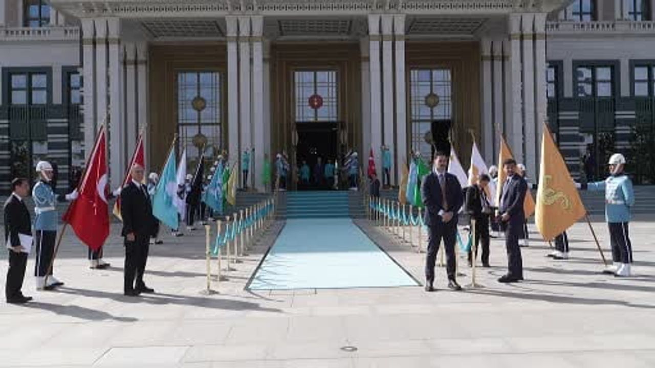 Erdoğan ile Berdimuhamedov Ankara'da zirve sonrası görüştü